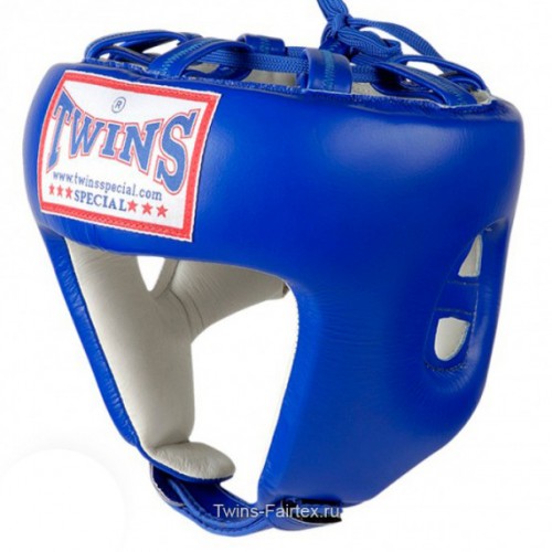 Шлем боксерский Twins Special (HGL-8 blue)